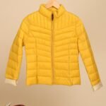 Μπουφάν καπιτονέ λεπτό ριγέ