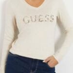 Πουλόβερ με λογότυπο μπροστά με στρας