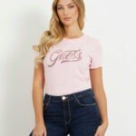 T-shirt με κεντημένο λογότυπο