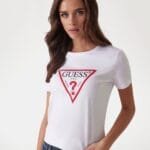 T-shirt με τριγωνικό λογότυπο