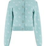 Ζακέτα SARAH από σύμμεικτο μαλλί με λογότυπο 4G