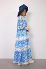 Aqua pattern φόρεμα - Image 7