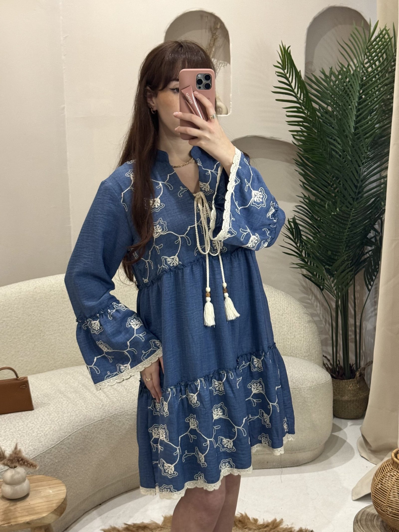 IMG_6125 Waves boho maxi φόρεμα - Image 1