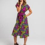 Φόρεμα  μακρύ σεμιζιέ