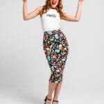 Φούστα μίντι εφαρμόστη