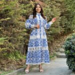 Aqua pattern φόρεμα - Image 4