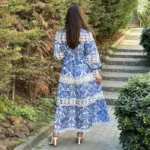 Aqua pattern φόρεμα - Image 2