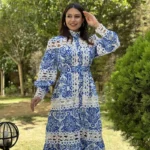 Aqua pattern φόρεμα - Image 3