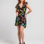 Φόρεμα κοντό κρουάζε