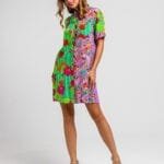 Φόρεμα σεμιζιέ άνετη γραμμή