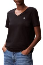 Κοντομάνικη μπλούζα με V - Image 16