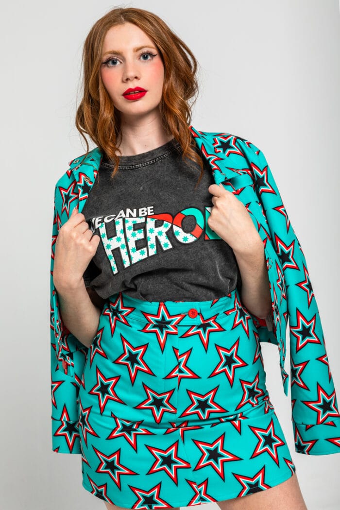 Φoύστα με στάμπα Bowie Star -Starwoman - Image 3