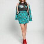 Φoύστα με στάμπα Bowie Star -Starwoman