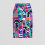 Φούστα με γεωμετρικά σχέδια Picasso Faces - ImPERFECTA