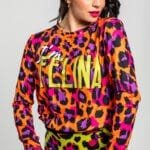 ΜΠΛΟΥΖΑ LOLINA ΜΕ ΠΟΛΥΧΡΩΜΟ ΣΧΕΔΙΟ ANIMAL-I'M FELINA