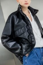 Eco leather bomber - Image 2
