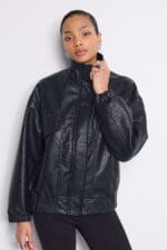 Eco leather bomber - Image 5