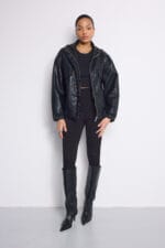 Eco leather bomber - Image 8