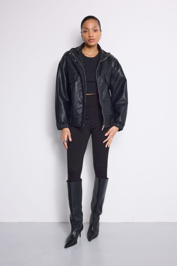 Eco leather bomber - Image 8