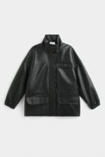 Eco leather jacket με κορδόνι - Image 9