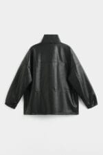 Eco leather jacket με κορδόνι - Image 10
