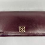 Μεγάλο Δερμάτινο Πορτοφόλι Με Καπάκι