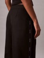 Παντελόνι Με Ρίγα Λογότυπο Από Βαμβακερό Twill - Image 4