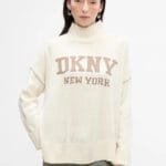 ΠΟΥΛΟΒΕΡ ΜΕ ΨΗΛΟ ΚΑΙ ΧΑΜΗΛΟ ΛΟΓΟΤΥΠΟ INTARSIA