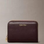 Δερμάτινο Πορτοφόλι Με Φερμουάρ