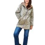 Μπουφάν διπλής όψεως με γούνα