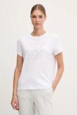 Βαμβακερό μπλουζάκι Dkny - Image 13