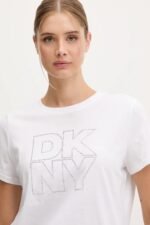 Βαμβακερό μπλουζάκι Dkny - Image 11