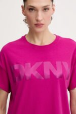 Βαμβακερό μπλουζάκι Dkny - Image 8