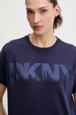 Βαμβακερό μπλουζάκι Dkny - Image 3