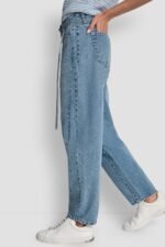 MID-RISE BARREL JEANS - Image 4