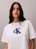 Άνετο T-shirt Με Γραφικό Λογότυπο - Image 5
