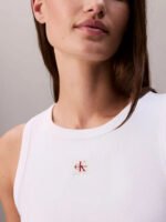 Βαμβακερό Ριμπ Αμάνικο Τοπ - Image 9