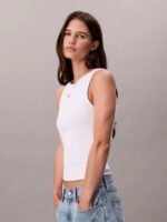 Βαμβακερό Ριμπ Αμάνικο Τοπ - Image 11