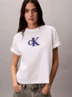 Άνετο T-shirt Με Γραφικό Λογότυπο - Image 3