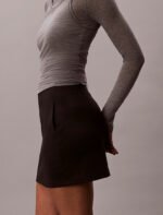 Μίνι φούστα από ελαστικό ζέρσεϊ - Image 4