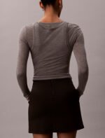 Μίνι φούστα από ελαστικό ζέρσεϊ - Image 6