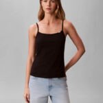 Τοπ Με Τιράντες Από Ελαστικό Βαμβάκι Και Slim Γραμμή