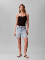 Τοπ Με Τιράντες Από Ελαστικό Βαμβάκι Και Slim Γραμμή - Image 2