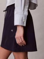 Άνετο Κοντό Ριγέ Πουκάμισο Από Βαμβακερή Ποπλίνα - Image 5