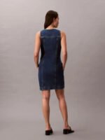 Αμάνικο Denim Trucker Φόρεμα - Image 5