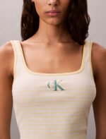 Μπλούζα με ριμπ λαιμόκοψη - Image 3