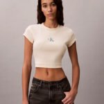 Λεπτό μπλουζάκι με ριγέ