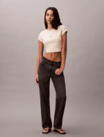 Λεπτό μπλουζάκι με ριγέ - Image 5