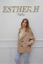 Trench jacket long - Image 5