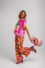 Μπλούζα με τετράγωνο κόψιμο- Limoncello - Image 6